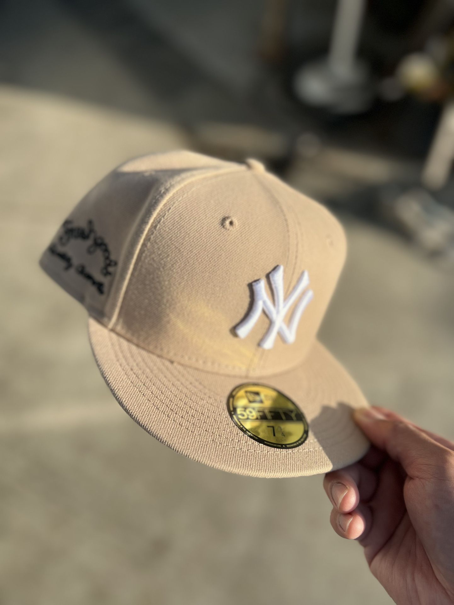 New Era Fitted Hat New York Yankees Size 7 3/4