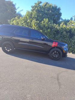 Dodge Durango R/T Black – Custom Red Stripes – $50