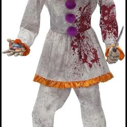 Spirit Halloween 6Ft 2 In Head Case Harry Animatronic Clown Decoration Prop