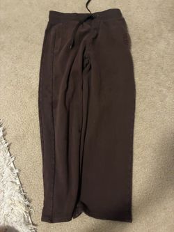 Brown Drawstring Sweatpants