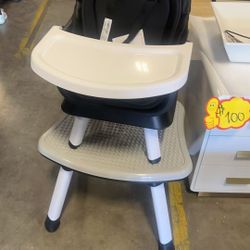 JOY Baby High Chair, 8 in 1 Convertible Highchair for Babies & Toddlers | Booster Seat | Table and Chair Set | Building Block Table | Toddler Chair wi