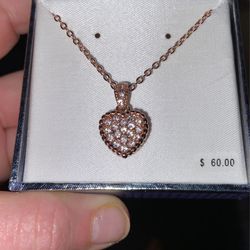 Brilliance Crystals from swarovski heart Necklace 