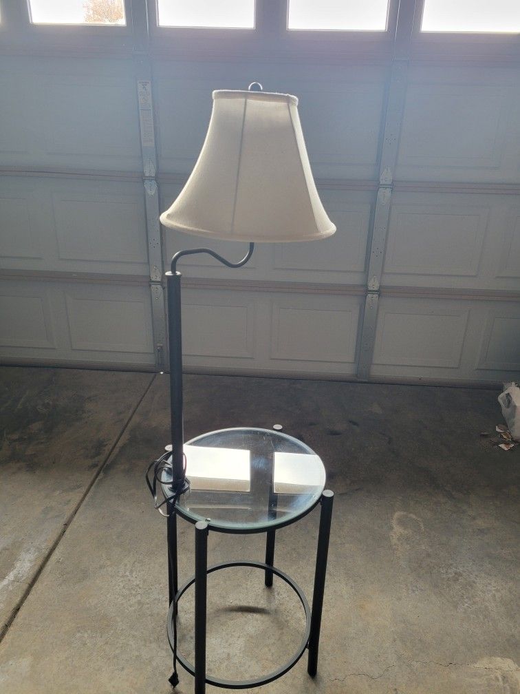 End Table  and Lamp