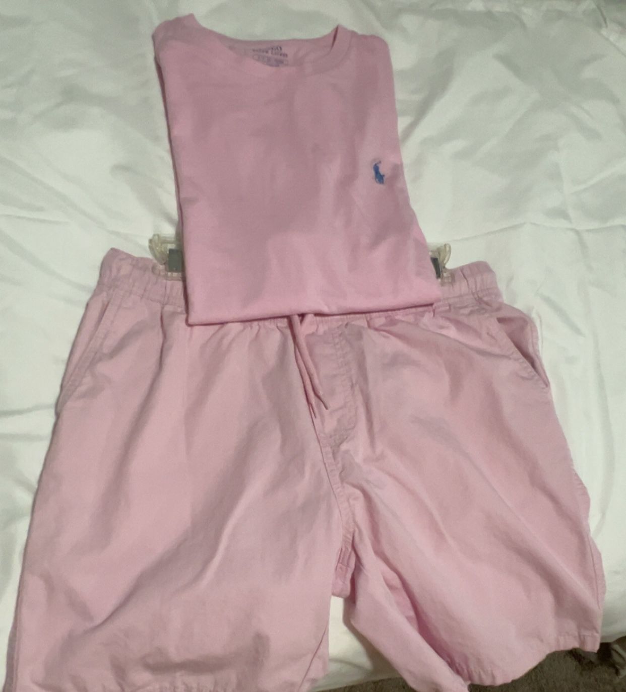 Men’s Size Small Ralph Lauren Shirt, Men’s Size Small H&M Shorts