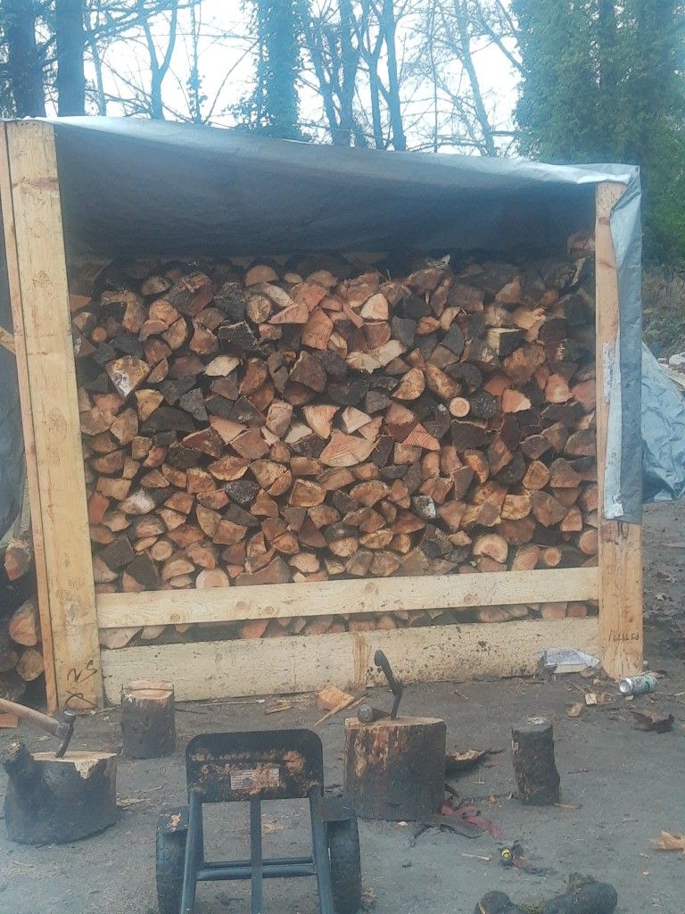 Cords Of Mixed Seasoned Maple Fir And Alder