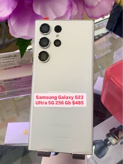 Unlocked - Samsung Galaxy S23 Ultra 5G 256 Gb and clean imei