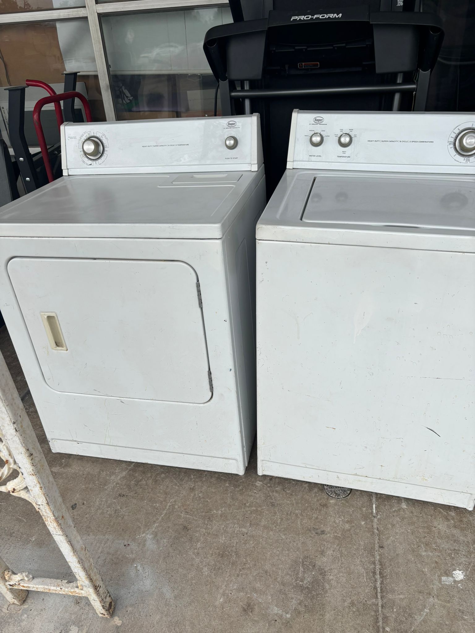 Washer And Dryer Set