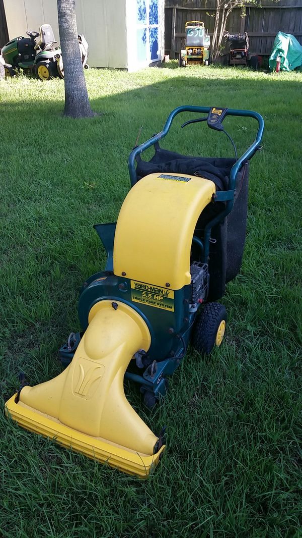 YardMan chipper shredder vacuum for Sale in Houston, TX OfferUp
