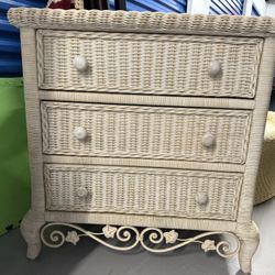 Wicker Dresser