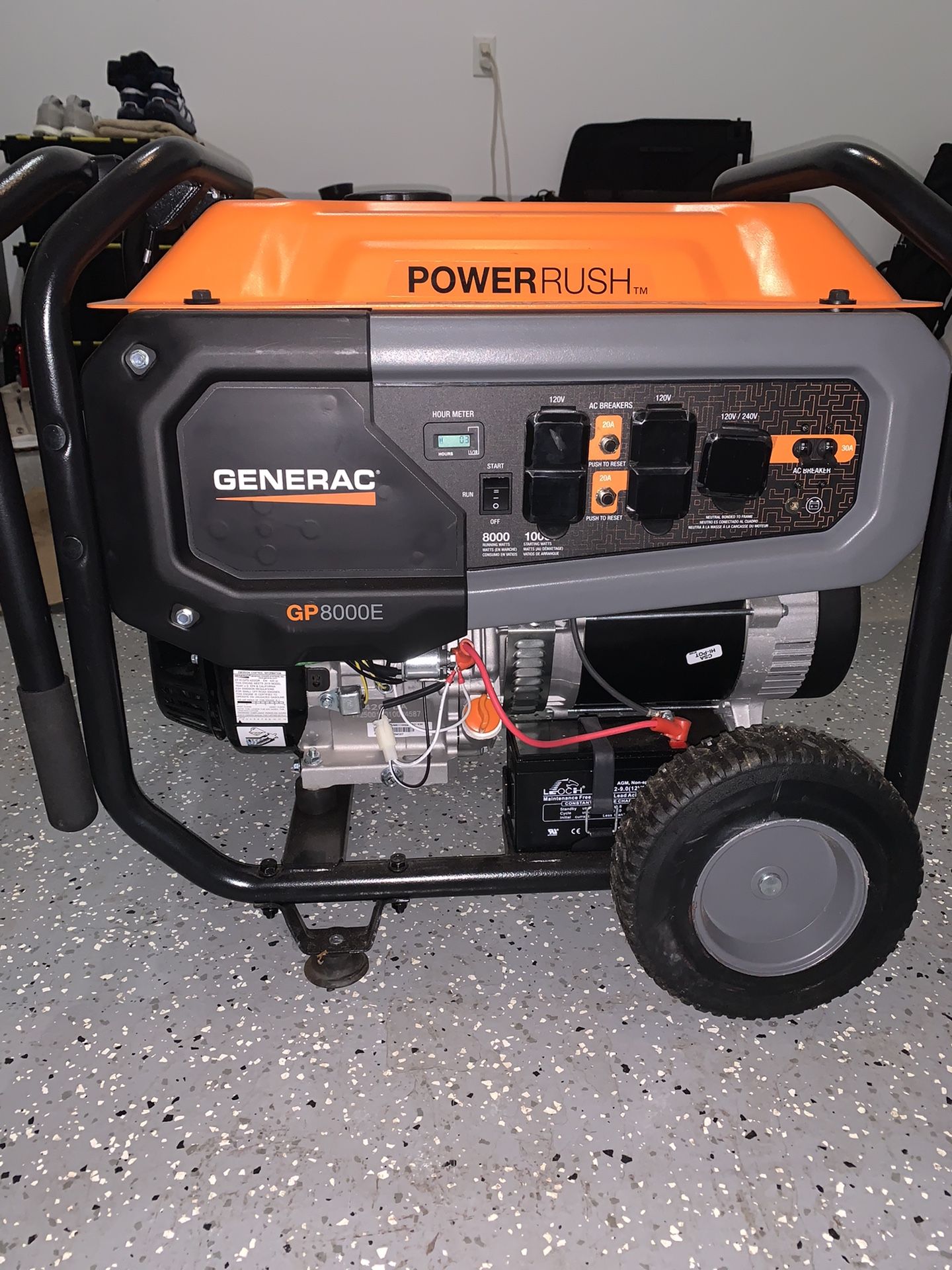 Generac GP 8000E Portable Generator
