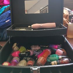 Nail Polish Box For Nail Tech Or Average Home Woman That Loves To Do Their Nails Must Go