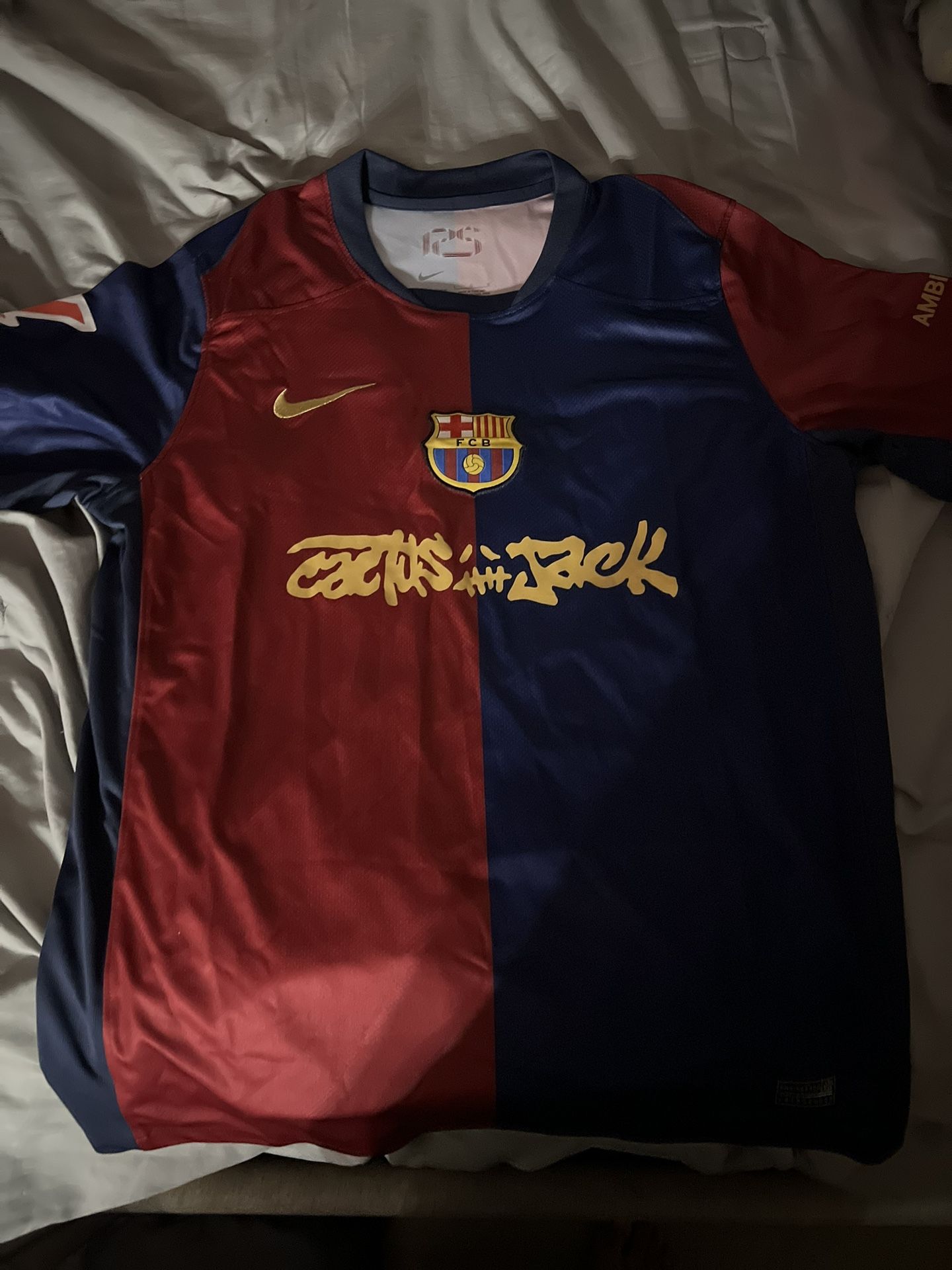 FC Barcelona X Travis Scott Limited Edition Match Home 2024/25 Jersey