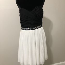 Teeze Me Black and White Tulle Dress Size 13
