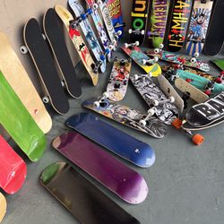 Skateboard And Maple Decks