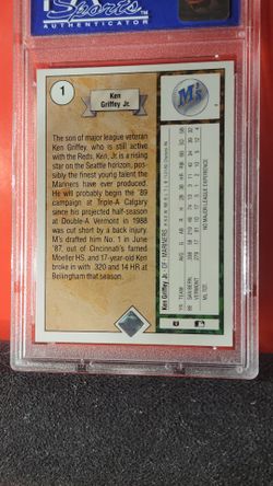 1989 Topps Traded Box Set Ken Griffey Jr #41T PSA 8 NM MT Rookie RC