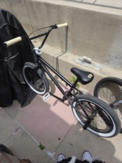 BMX with white walls