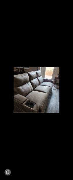 3-Seater Power Reclining Sofa / Home Theater Seating.