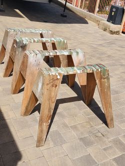 4 Burro Brand Saw Horse - Sawhorses 29" - total for all $28.00