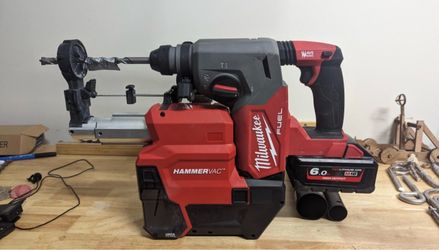 Milwaukee M18 Fuel SDS Rotary Hammer with HammerVac