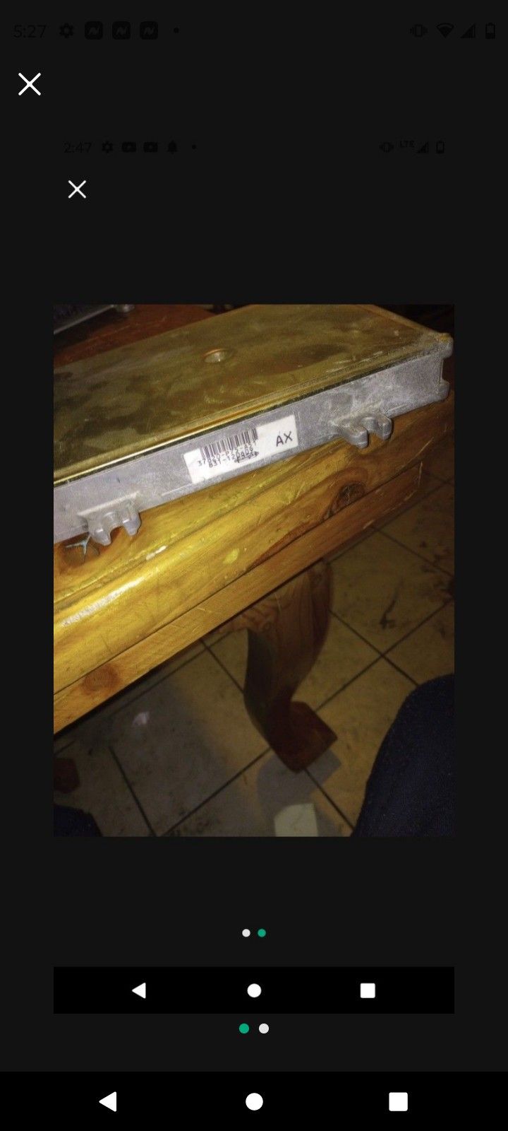 1995 Acura Integra ECU P75 Parts