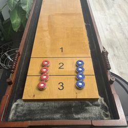 9’ Shuffle Board Table // $450 OBO