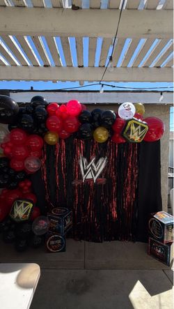 balloon set up!!
