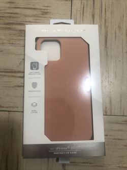 Platinum™ - Dual-Layer Protective Phone Case for iPhone® 12 Pro Max - Pink