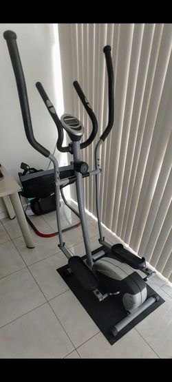 Sunny Elliptical Health and Fitness Compact Workout Machine
