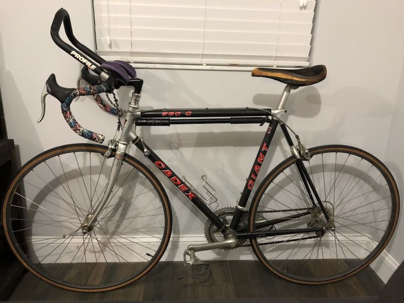 Vintage Giant Cadex Carbon Fiber Road Bike Bicycle