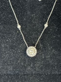 Gorgeous 1.20ct Center Diamond Necklace