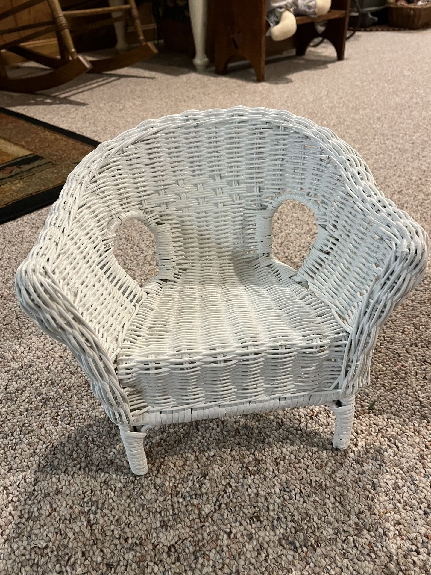 Wicker Doll Chair