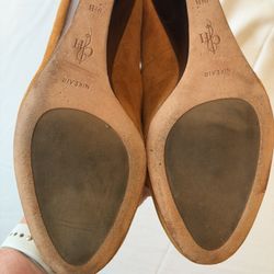 Cole Han Nike Air Suede Wedges 9.5