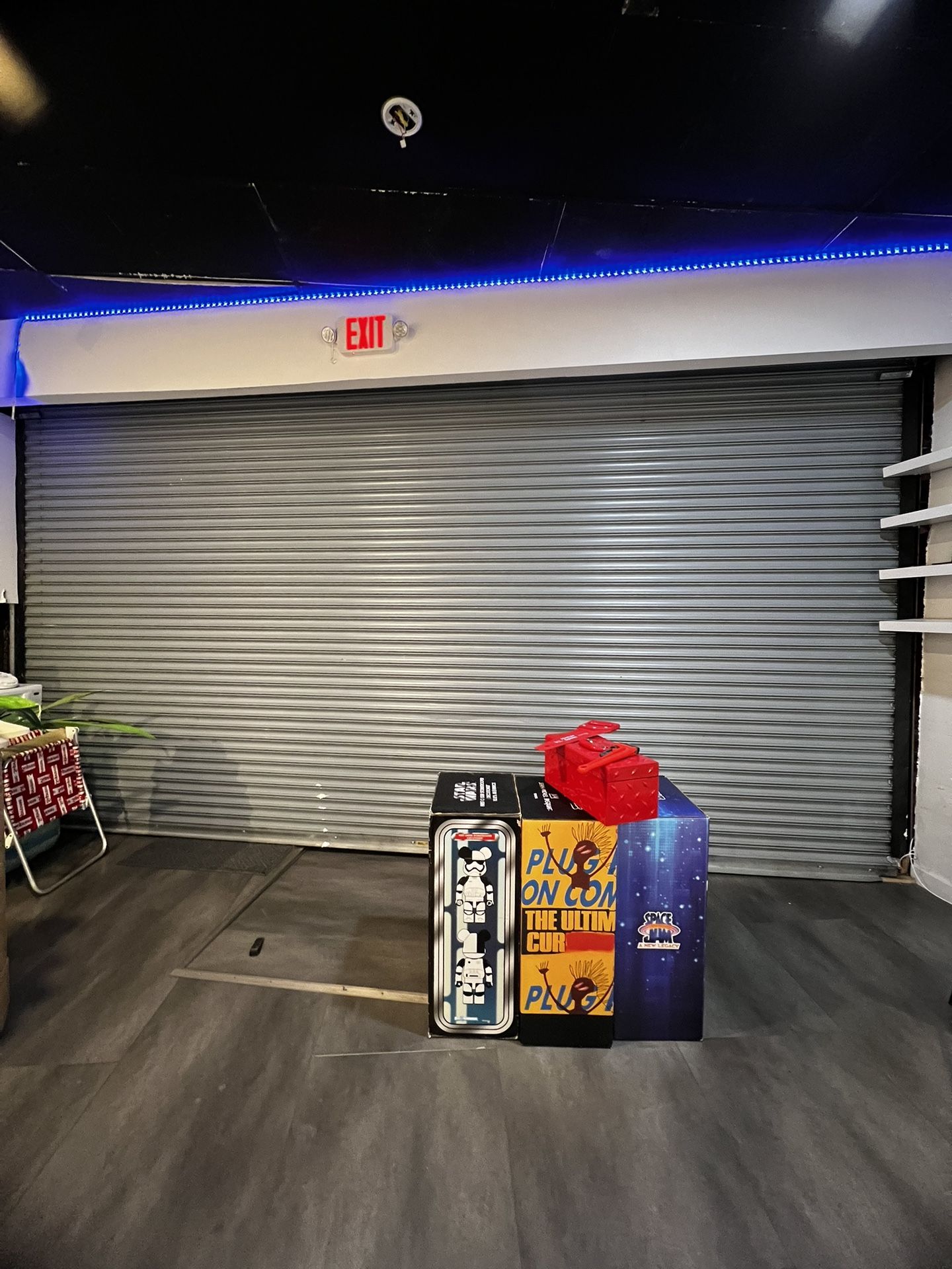 19ft Wide Metal Security Gate