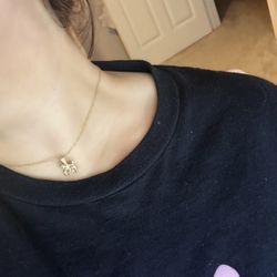 14k Kitten Charm 