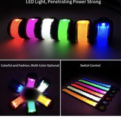 safety led armbands