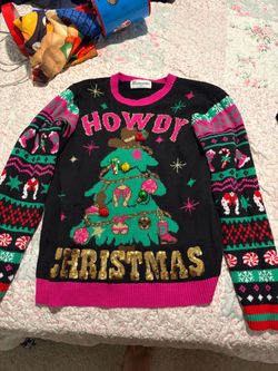 No Boundaries Howdy Christmas Ugly Sweater