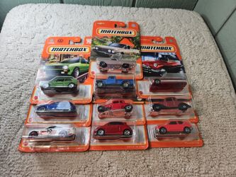 Matchbox (10) Car Lot - Exact Items Pictured No Duplicates
