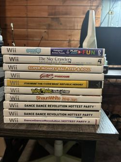 Wii Games $10 Each