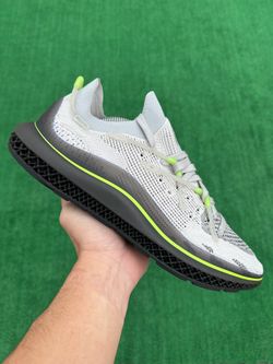 ADIDAS 4D FUSIO “GREY / SIGNAL GREEN” (Sizes 11 and 12, Men’s Available)