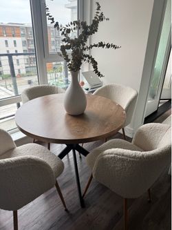 Dinning table and chairs