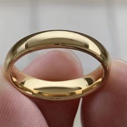 Wedding Ring New Gold 