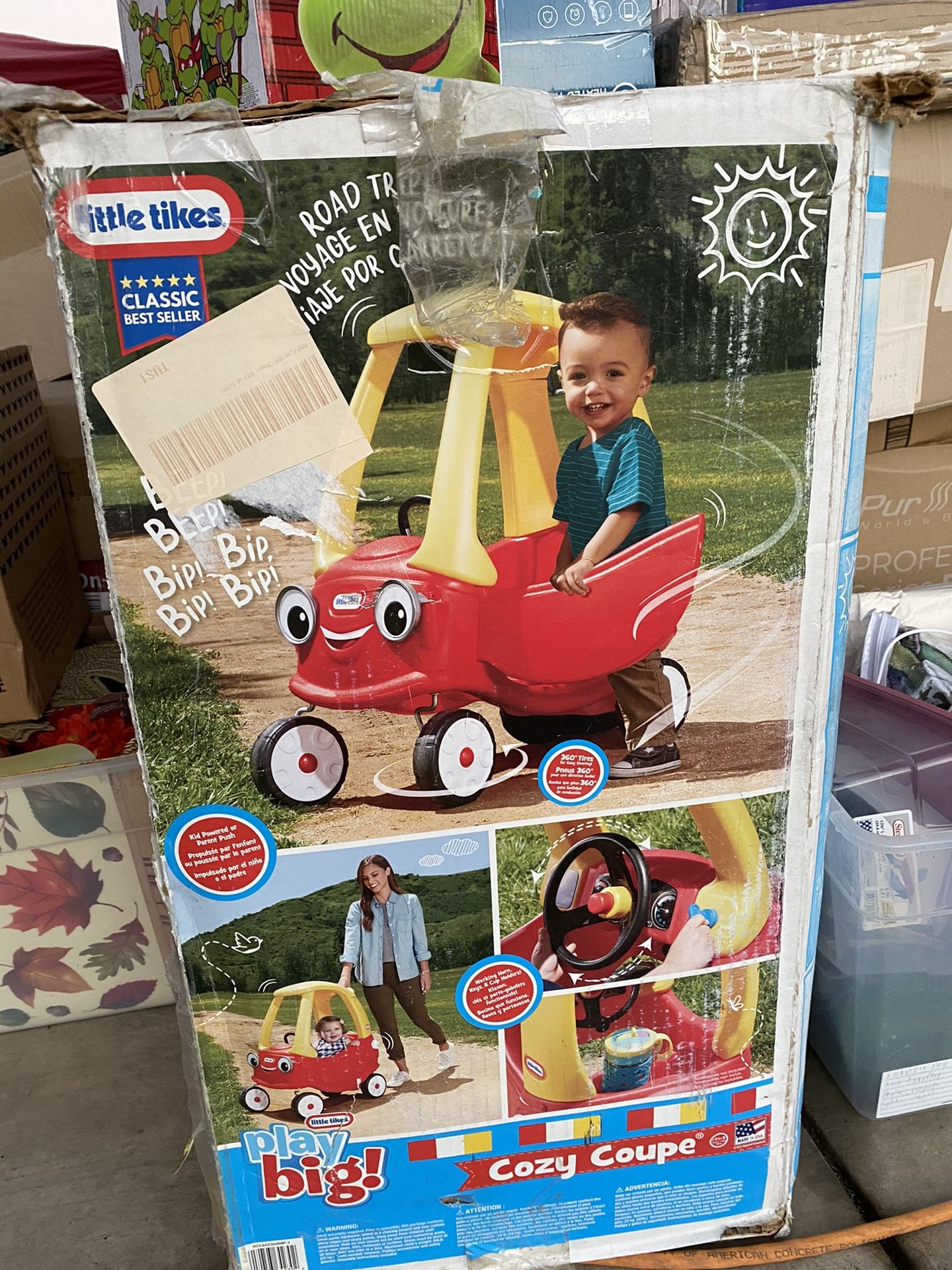 Brand new buggy little tikes