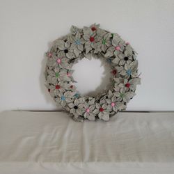 Fabric Wreath