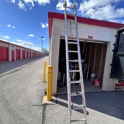 24ft Extendable Ladder Aluminum 