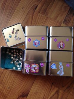 12 Frozen tin cans bracelets kits
