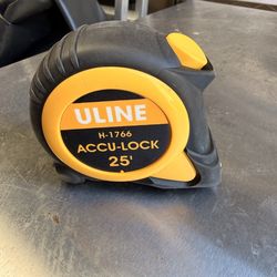 Uline Accu-Lock Tape Measure - 1" x 25'
