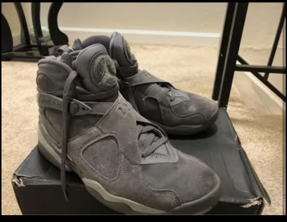 Jordan Wolf Gray 8s