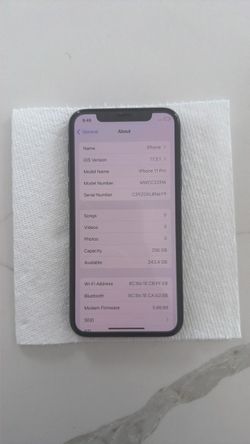 Iphone 11 pro unlocked 256gb