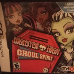 Monster High Nintendo Ds Game 