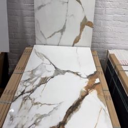 Calacatta Gold Porcelain Tile 